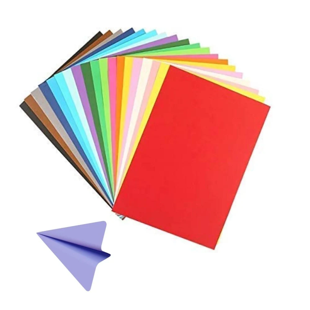 unixaa 100 piece a4 size multiuse color decoration 90 gsm paper 10 assorted color 100 paper product images orvd0mr0nwv p599462431 0 202303170041