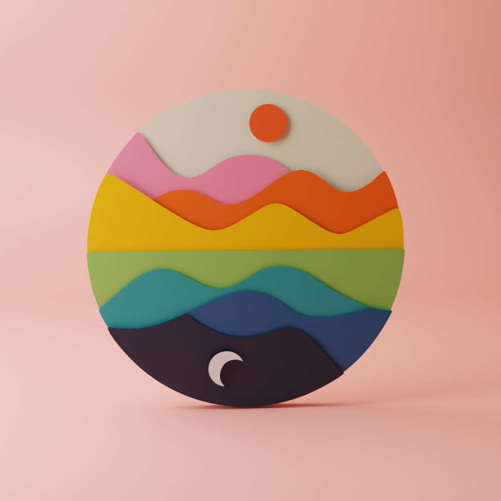 circular wall art without frame