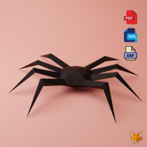 Easy Halloween Papercraft 3D model DIY model in pdf, dxf & svg format