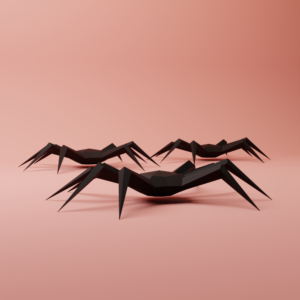 Easy Halloween Papercraft 3D model DIY model in pdf, dxf & svg format