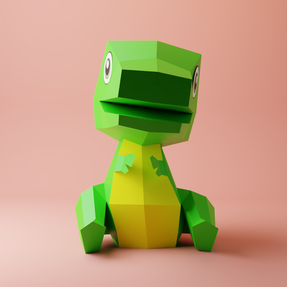 dinosaur papercraft